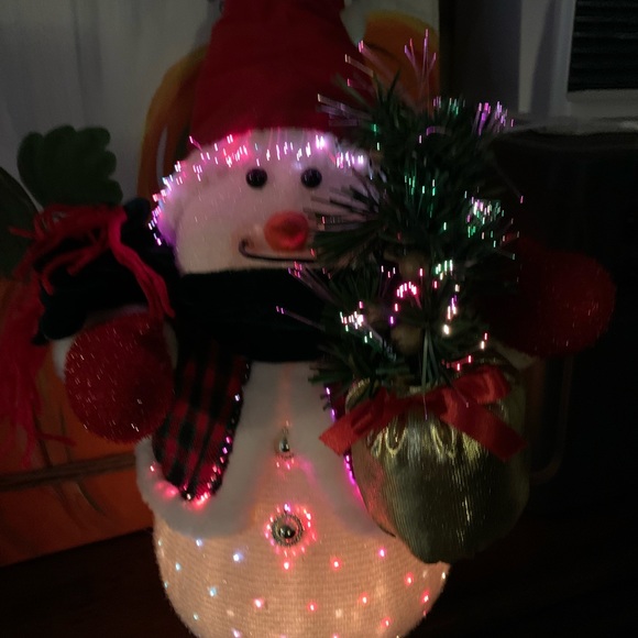 Light up Christmas snowman - Picture 3 of 11